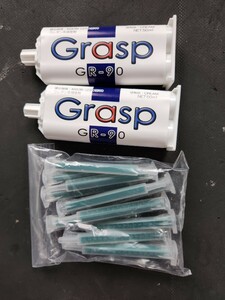 グラスプ GR-90 2本+専用ノズル12本 接着剤 Grasp　