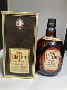 【未開栓】グランド オールド パー 12年 デラックス スコッチ ウイスキー/Grand Old Parr Aged 12 Years De Luxe Scotch Whisky/1000ml 43%