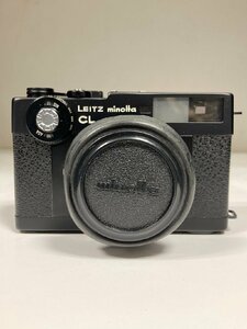 ★【ジャンク品】ライツ ミノルタ CL カメラ / MINOLTA M-ROKKOR-QF 1:2 f＝40㎜ レンズセット / LEITZ minolta / ブラック / ライカ Leica