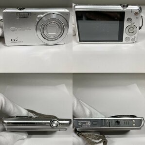 【ジャンク品】コンパクトデジタルカメラ 4台おまとめ / オリンパス FE-220 / カシオ EXLIM×2 / SONY Super Steady Shot DSC-T30の画像2