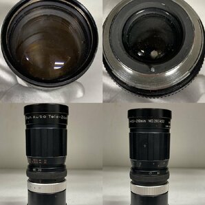 ★【ジャンク品】ASAHI PENTAX アサヒ ペンタックス / SPOTMATIC SP+Super-Takumar 1:1.8/55＋Sun Auto Tele-Zoom 80-210㎜ レンズセットの画像9