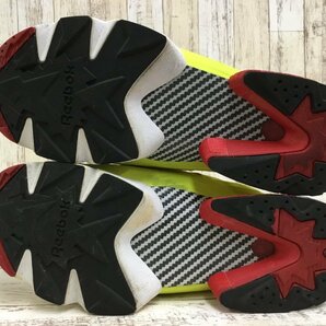 149B Reebok INSTAPUMP FURY OG Citron リーボック インスタポンプフューリー V47514 27.5cm イエロー【中古】の画像8