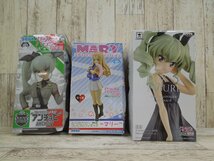 066C ガールズ&パンツァー フィギュア 小物 まとめ アンチョビ プライズフィギュア 愛里寿のボコ クッション など 【ジャンク・同梱不可】_画像2