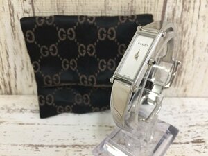 160A GUCCI グッチ 1500L スクエア 時計 ウォッチ【ジャンク扱い】