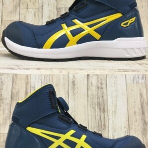 149B asics アシックス 安全靴 プロスニーカー WINJOB ウィンジョブ 1271A030-400【中古】の画像3