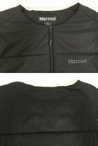 129A Marmot No Collar Padding Jacket TSFM0203 マーモット ジャケット【中古】_画像3