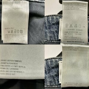 134A Maison Martin Margiela マルジェラ ジーンズ デニム 加工【中古】の画像9