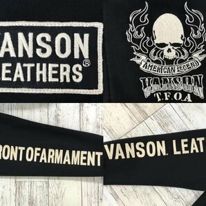 129B VANSON バンソン 裏起毛 ジャケット JACKET【中古】の画像7