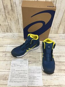 149B asics アシックス 安全靴 プロスニーカー WINJOB ウィンジョブ 1271A030-400【中古】