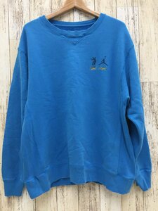 128A UNON × JORDAN Crewneck Equator Blue ユニオン ジョーダン DJ9522-483【中古】