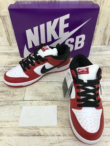 148B NIKE SB DUNK LOW PRO J-Pack chicago Varsity Red and White BQ6817-600【未使用】