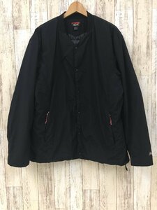 129AH NANGA NO COLLAR SOFT DOWN CARDIGAN NAG-S22-BL01 ナンガ【中古】