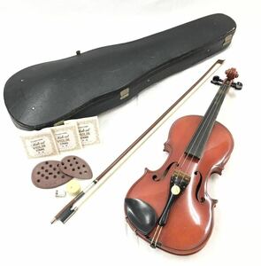 FN12115R【1000円スタート!!】SUZUKI VIOLIN スズキ バイオリン NO.102 バイオリン 楽器 ケース付き