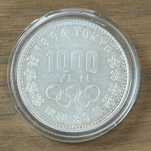 東京オリンピック 1000円 銀貨 1964年 昭和39年 千円の画像1