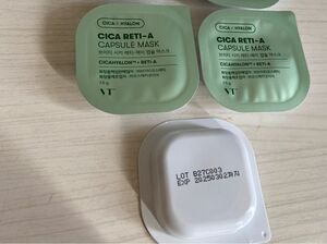 VT COSMETICS シカ レチA カプセルマスク ３個