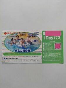  Tokyo summer Land stockholder invitation ticket 1 sheets ~9 sheets 