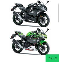 防水反射　バイクステッカー　ヘルメットステッカー　デカール　カワサキ　ニンジャ　Kawasaki Ninja Sticker 色:白/シルバー_画像5