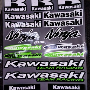 防水反射 バイクステッカー ヘルメットステッカー デカール カワサキ ニンジャ Kawasaki Ninja Sticker 耐光ステッカー Stickerの画像2