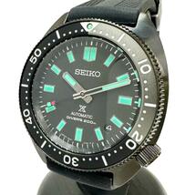 セイコー プロスペックス ダイバー スキューバ ザ・ブラック SPB335J1(6R35-02E0) 腕時計 ラバー/ステンレス(黒) 自動巻き メンズ_画像1