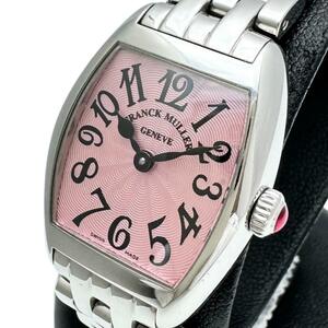 FRANCK MULLER/フランクミュラー インターミディエ 2252QZ 腕時計 ステンレススチール クオーツ ピンク文字盤 レディース