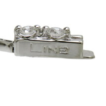 ★★最終特価品De Beers/デビアス LINE ステーション ダイヤモンド 計1.25ct ブレスレット K18WGホワイトゴールド 5.7g 18cm レディース_画像5