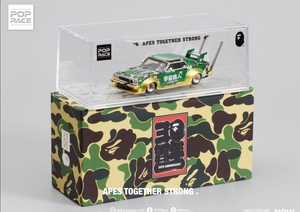 即決・送料無料 ！ POP RACE 1/64 SKYLINE C210 BOSOZOKU STYLE BATHING スカイライン ジャパン C210 BAPE30周年 エイプ 新品・未開封品