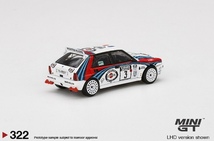 即決！ TRUESCALE MINI GT 1/64 ランチア デルタ HF インテグラーレ エボルツィオーネ 1992 1000湖ラリー ウィナー #3 新品・未開封品_画像4