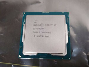 インテル Core i9-9900Kプロセッサー16M キャッシュ、最大 5 GHz　Intel 動作確認済みジャンク
