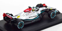 ブラーゴ 1/43 メルセデス AMG F1 W13 #44 ルイス・ハミルトン 2022 Bburago Lewis Hamilton シグネチャーシリーズ ミニカー_画像3