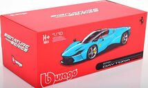 ブラーゴ 1/18 フェラーリ デイトナ SP3 クローズド 2022 ブルー BBURAGO FERRARI DAYTONA フル開閉機構 ミニカー_画像5