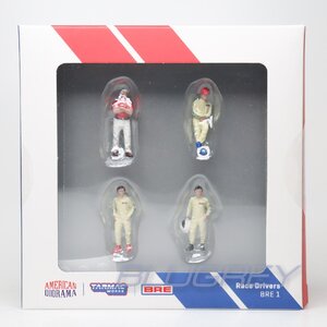 ターマックワークスxアメリカンジオラマ 1/64 フィギア BRE レーシング ドライバーズ Tarmac Figure BRE Racing Drivers