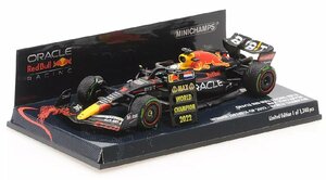 オラクル レッド ブル レーシング RB18 マックス・フェルスタッペン 日本GP 2022 ウィナー ピットボード付き （1/43スケール F1 ドライバー M.フェルスタッペン 413223801）