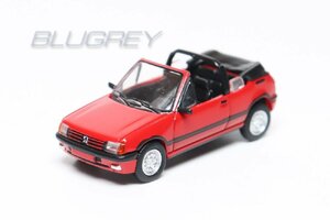 PCX87 1/87 プジョー 205 コンバーチブル 1986 レッド Peugeot 205 Convertible プレミアムクラシックス ミニカー HOスケール