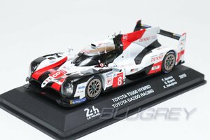 【アウトレット】1/43 トヨタ TS050 ハイブリッド ルマン 24H 2019 優勝 Altaya Toyota #8 S. Buemi/K. Nakajima/F. Alonso