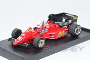 ブルム 1/43 フェラーリ F1 126 C4 1984 ベルギーGP #28 レネ・アルヌー BRUMM FERRARI RENE ARNOUX ミニカー