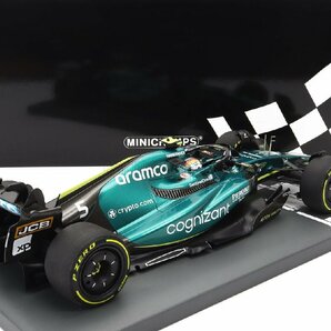 ミニチャンプス 1/18 アストンマーチン F1 AMR22 #5 セバスチャン ベッテル 2022 アブダビGP ラストレース MINICHAMPS ASTON MARTINの画像2