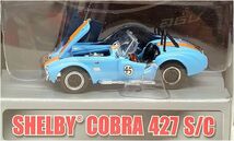 Shelby Collectibles 1/64 シェルビー コブラ 427 S/C #45 ブルー シェルビーコレクティブルズ Cobra ミニカー_画像4