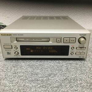 ONKYO オンキョー MDレコーダー MD-105 ＊動作確認済み　J-505