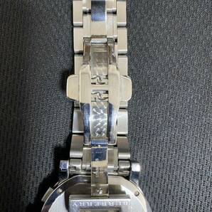 バーバリー クロノグラフ腕時計 黒文字盤 BU9351 BURBERRY メンズ 【送料無料】の画像6