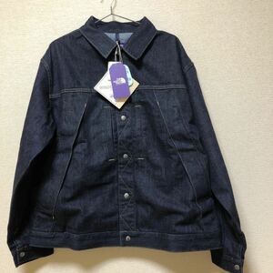 XL 新品タグ付 ノースフェイスパープルレーベル デニムジャケット ウインドストッパー NP2358N Denim Field Jacket nanamica WINDSTOPPER