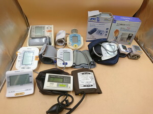 Y4-109　血圧計まとめ　OMRON　Panasonic　HEM-8020　EW-BU16　など