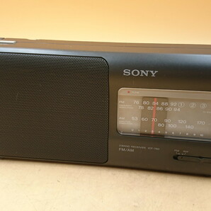 Y4-396 SONY/ソニー/FM/AM/2BANDS/ポータブルラジオ/ICF-780/オーディオ機器の画像3