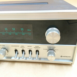 Y4-421 HITACHI Lo-D SR-400 SOLID STATE STEREO RECEIVER ステレオレシーバー アンプ オーディオ 日立の画像3