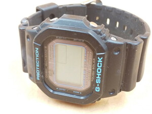 Y4-404　G-SHOCK PROTECTION 腕時計　黒色　SHOCK RESIST