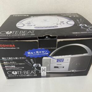 東芝 CDラジオカセットレコーダー COTEBEATの画像5