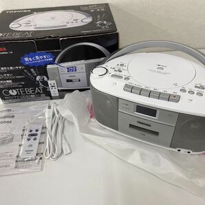 東芝 CDラジオカセットレコーダー COTEBEATの画像1