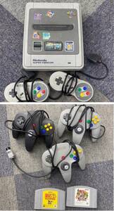  Super Famicom body controller * Nintendo 64 controller soft set sale 