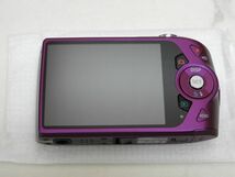 未使用 CASIO EXILIM EX-Z2300PE パープル コンパクトデジタルカメラ_画像6