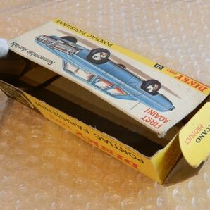 中古品 DINKY TOYS / ディンキー 173 PONTIAC PARISIENNE ミニカー 箱付き 当時物 レトロ 現状渡しの画像10