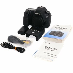 【1円】キヤノン CANON EOS 6D 撮影回数48512回 本体 一眼レフ デジカメ ボディ フルサイズ 入門機 充電器 取説付 動作確認済 41304